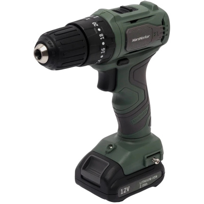 Аккумуляторная ударная дрель-шуруповерт Xiaomi MarsWorker 12V Lithium Impact Drill Green CN